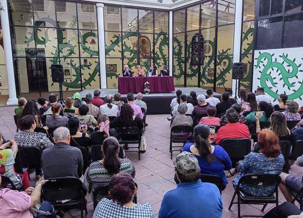 Paula Calzada presentó ‘Llamas de olvido’ en el Museo de Arte de Mazatlán.