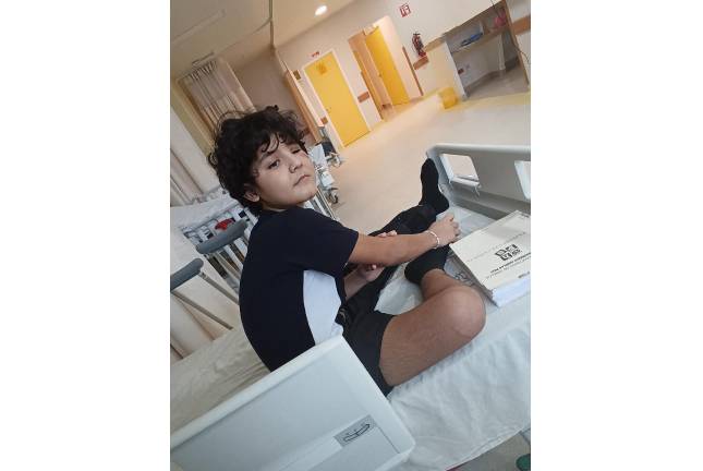 Josué enfrenta secuelas físicas y emocionales tras el accidente que sufrió en mayo en Escuinapa. Josué enfrenta secuelas físicas y emocionales tras el accidente que sufrió en mayo en Escuinapa.