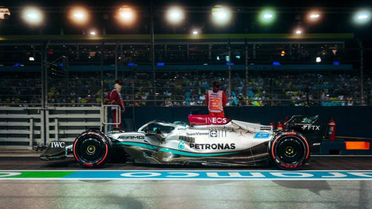 Lewis Hamilton lideró la primera libre de cara al Gran Premio de Singapur.