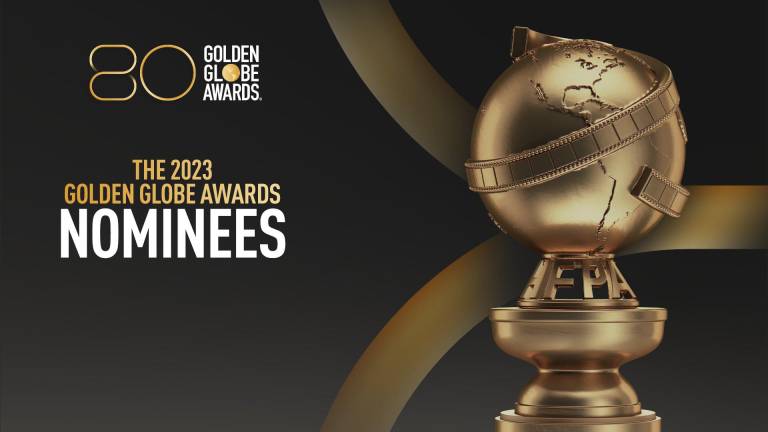Los Globos de Oro se llevarán a cabo el 10 de enero.