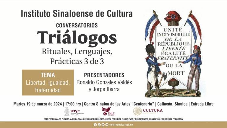 Invitan a ciclo de conferencias en el Centro Sinaloa de las Artes