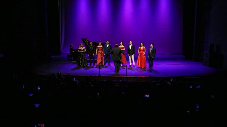 El Taller de Ópera de Sinaloa, que dirige José Manuel Chu, compartió el espectáculo De Italia a México.