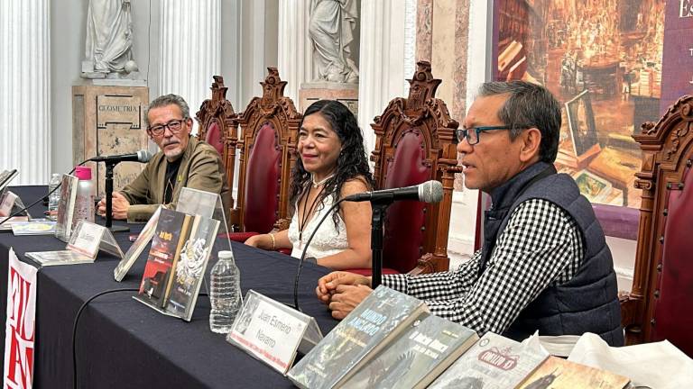Lilia Barajas y Mauricio Bares fundadores de Nitro/Press estuvieron acompañados por Juan Esmerio Navarro.