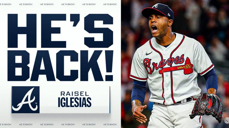 Los Bravos de Atlanta confirmaron la continuidad de Raisel Iglesias para la temporada 2026. Los Bravos de Atlanta confirmaron la continuidad de Raisel Iglesias para la temporada 2026.