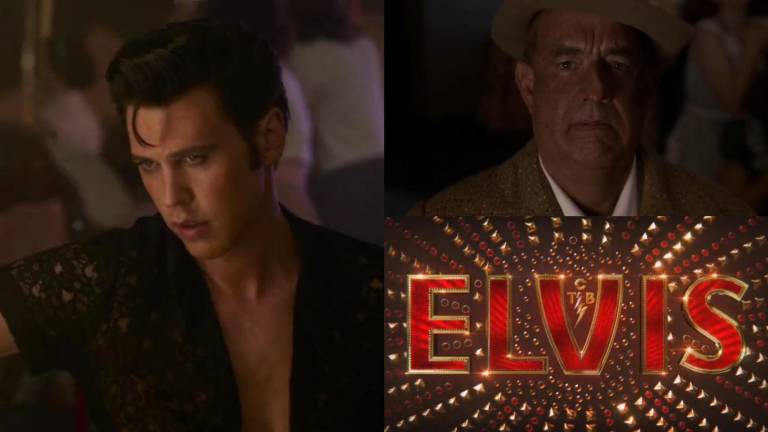 Sorprenden Tom Hanks y Austin Butler en tráiler de la película sobre Elvis Presley.