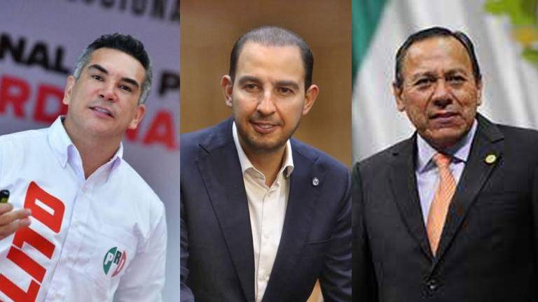 PAN, PRI y PRD definen listas de candidatos a diputados y senadores plurinominales