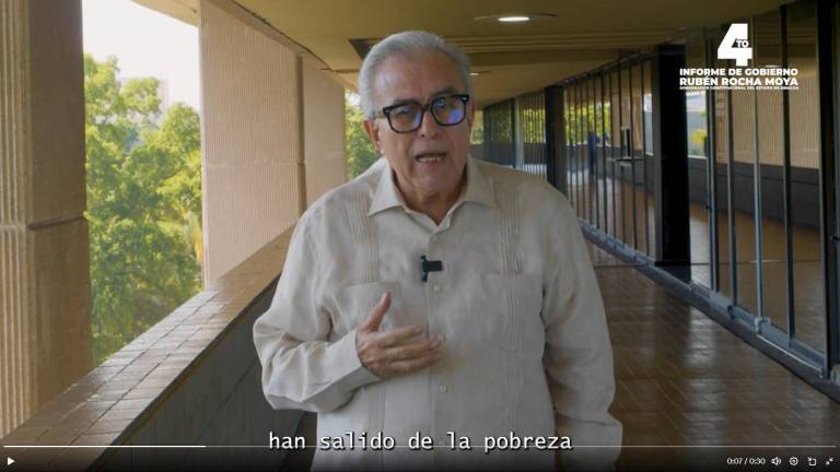 Rubén Rocha Moya difundió este sábado el primer mensaje de cara a su cuarto Informe de Gobierno, en el que resaltó avances sociales alcanzados durante su administración. Rubén Rocha Moya difundió este sábado el primer mensaje de cara a su cuarto Informe de Gobierno, en el que resaltó avances sociales alcanzados durante su administración.