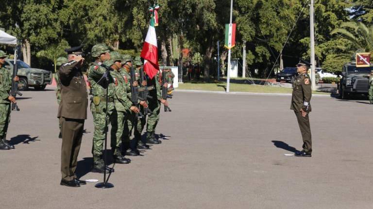 Anuncian cambio de mando en la Novena Zona Militar, en Culiacán