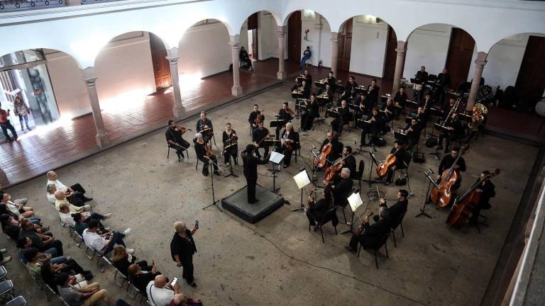 La OSSLA se sumó a los festejos de aniversario del Museo de Arte de Sinaloa.