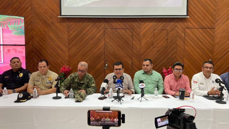 En la conferencia de prensa, el Alcalde de Mazatlán habló sobre el video del empresario Ernesto Coppel Kelly y las bandas sinaloenses.