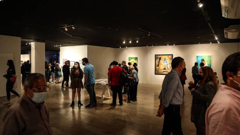 La exposición se encuentra en la Galería de Arte Moderno.