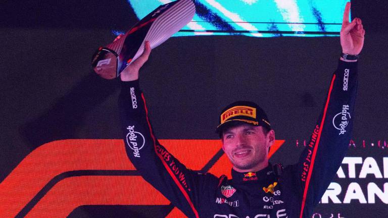 Max Verstappen dice estar tranquilo para el fin de semana. Max Verstappen dice estar tranquilo para el fin de semana.