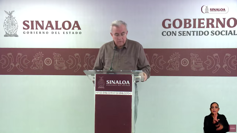 El Gobernador de Sinaloa habla del tema de la desaparición forzada en la entidad.