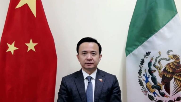 Zhang Run, embajador de la República Popular China en México.