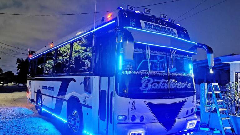 Imponen sanciones a camiones urbanos de Culiacán que portan luces, adornos y sonido