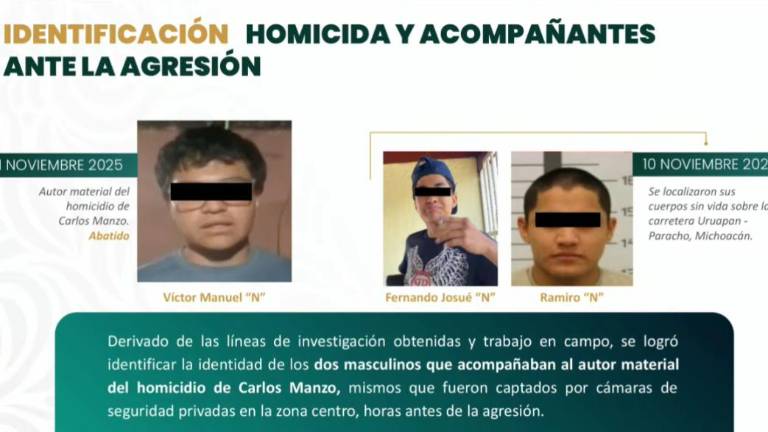 Reporte de las autoridades sobre la célula que asesinó al Alcalde de Uruapan, Carlos Manzo. Reporte de las autoridades sobre la célula que asesinó al Alcalde de Uruapan, Carlos Manzo.