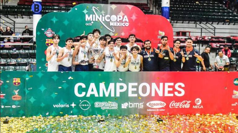 Pioneros Academy se consagra Campeón de la Minicopa México 2024...¡Se van a España!