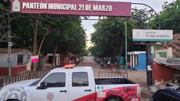 A partir de las 7:00 horas iniciará el operativo en los panteones de Culiacán.