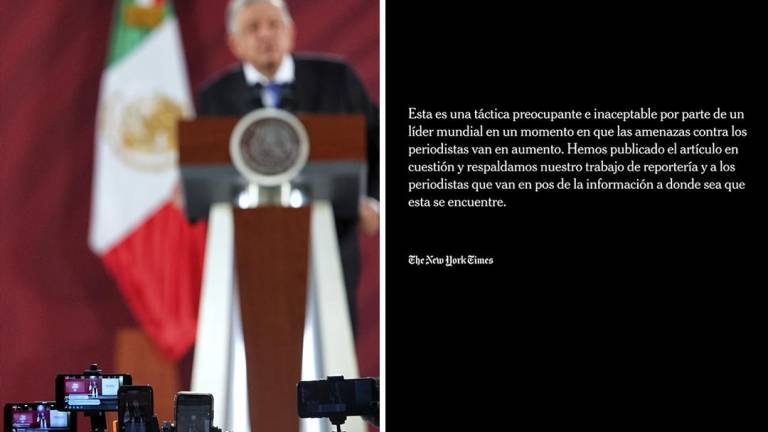 Artículo 19 condena difusión de datos personales de periodista por parte del Presidente de México