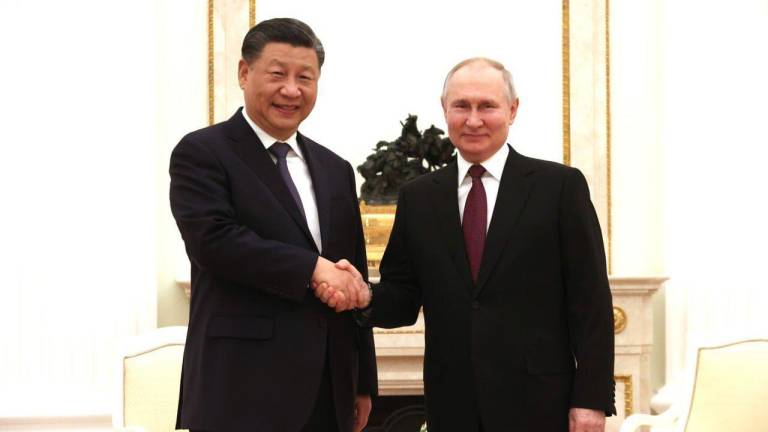 El Presidente de China, Xi Jinping, y el de Rusia, Vladimir Putin, intercambiaron puntos de vista sobre la situación con Ucrania.
