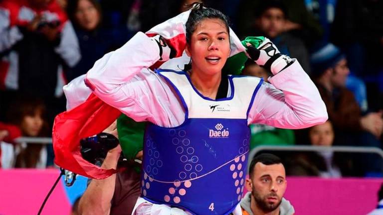 La taekwondoína Briseida Acosta Balarezo logró la plaza para México.