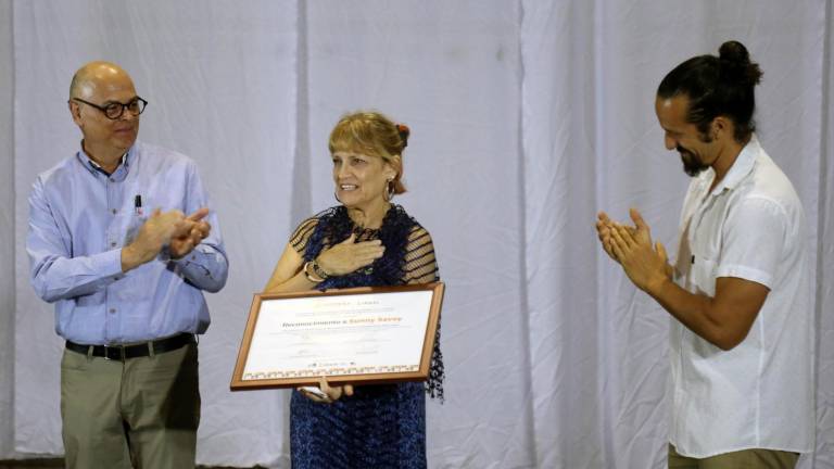 Sunny Savoy recibió el Premio Nacional de Danza José Limón.