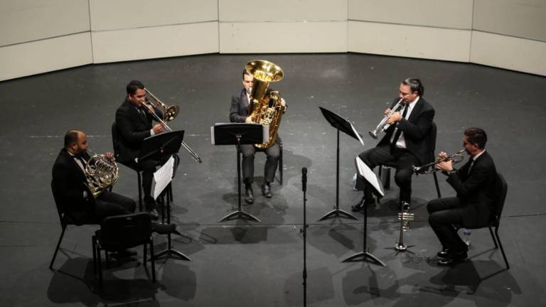 Presenta Temporada Campbell el Quinteto de Metales Culiacán Brass