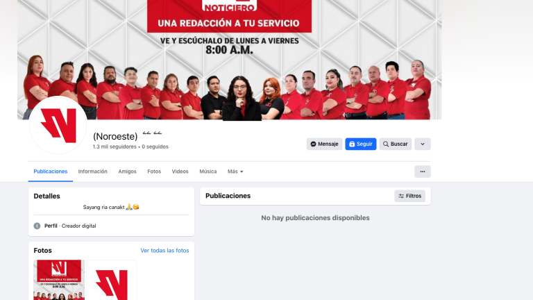 Suplantan identidad de Noroeste en Facebook para pedir datos bancarios con promoción falsa