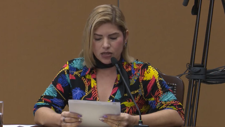 María del Rosario Osuna denunció por violencia política en razón de género al Diputado de Morena, Serapio Vargas Ramírez.