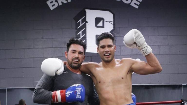 ‘Zurdo’ Ramírez y Adrián González se entrenan juntos en el ring (FOTOS)