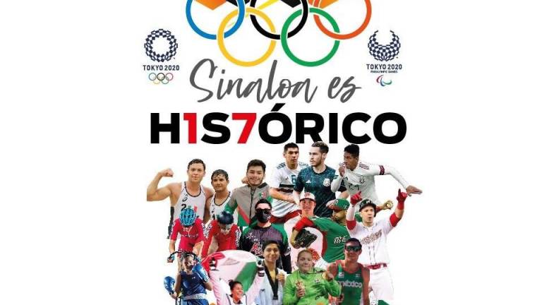 Sinaloa estará representando a México con 17 deportistas en los Juegos Olímpicos y Paralímpicos de Tokio 2020.