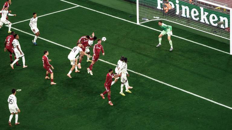 Alexis Mac Allister fue el autor del gol del triunfo por el Liverpool con este remate de cabeza. Alexis Mac Allister fue el autor del gol del triunfo por el Liverpool con este remate de cabeza.