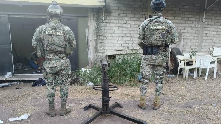 En el poblado El Ejido Ojo de Agua II, personal naval localizó un centro de adiestramiento, un campo de tiro, un área para la reparación y mantenimiento de armamento improvisado En el poblado El Ejido Ojo de Agua II, personal naval localizó un centro de adiestramiento, un campo de tiro, un área para la reparación y mantenimiento de armamento improvisado