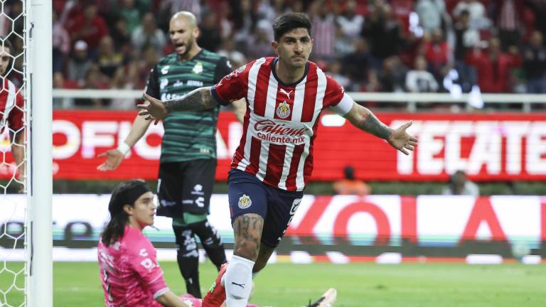 Víctor Guzmán llegó a cinco goles con el Rebaño Sagrado en el Clausura 2023.