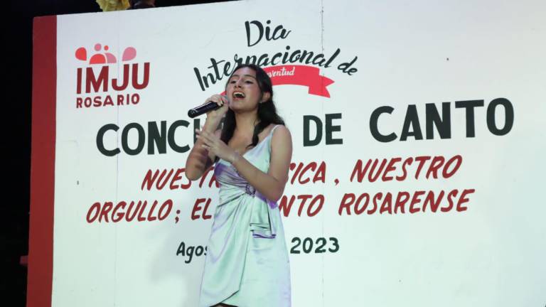 Celebran a la juventud de Rosario con mercado de emprendedores y canto
