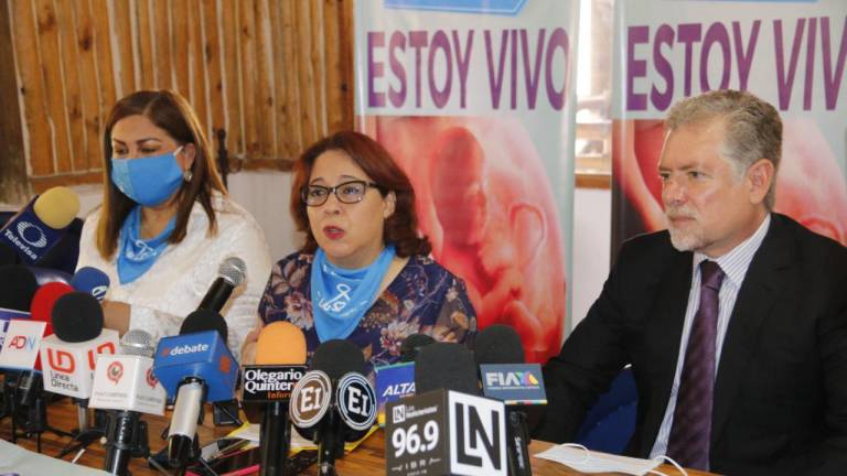 Grupos en contra del aborto anunciaron acciones para dar revés a las reformas que permiten interrupción el embarazo en Sinaloa