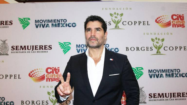 Eduardo Verástegui visita Culiacán para promocionar su más reciente filme Sonido de libertad.