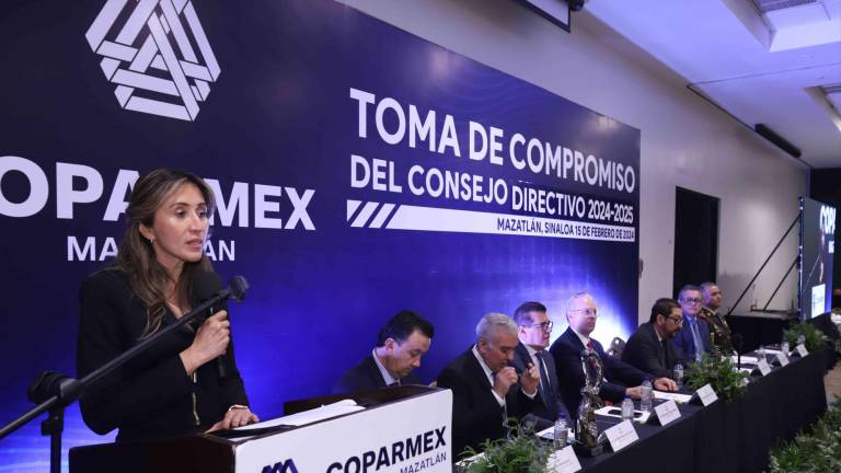 Yudith Verónica Estrada asume la dirigencia de Coparmex Mazatlán y sur de Sinaloa.