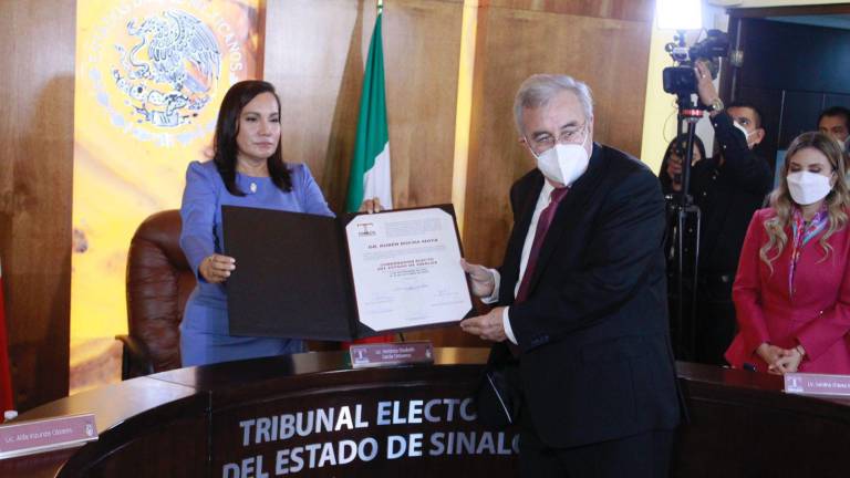 Tribunal Electoral declara válido proceso electoral y elección de Rocha Moya como Gobernador de Sinaloa