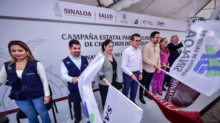 Inicia en Mazatlán la Campaña Estatal para la Eliminación de Criaderos del Mosquito “Sinaloa Unido Contra el Dengue”.