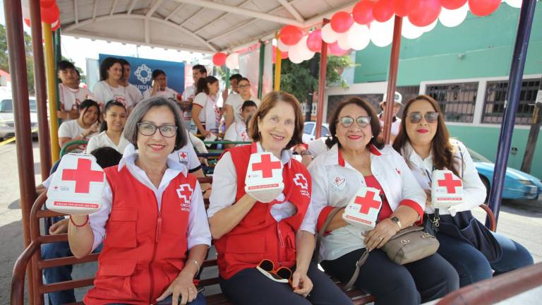 Cruz Roja Mazatlán promueve Colecta Anual con un recorrido