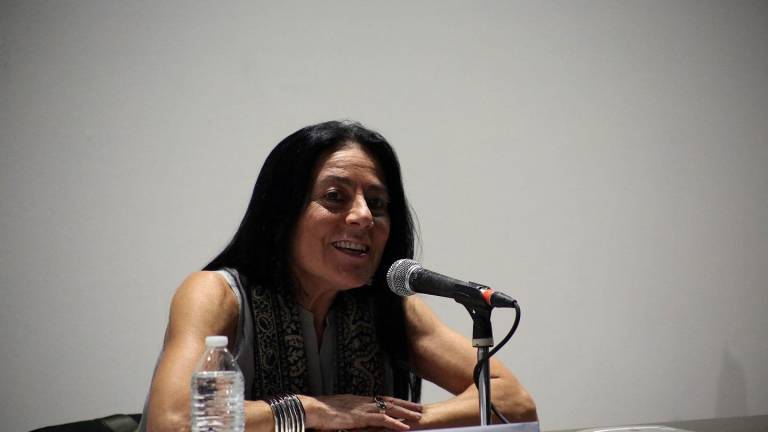 Sandra Lorenzano, en el Encuentro Literario Inés Arredondo.