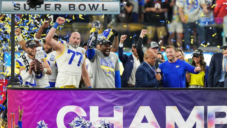 Los Rams ganan su segundo Super Bowl.
