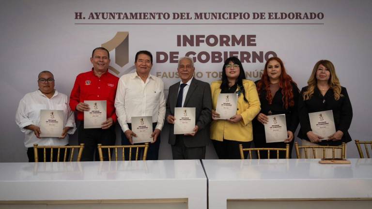 Faustino Torres presentó su Primer Informe de Labores como Presidente Municipal de Eldorado, ante autoridades y ciudadanía. Faustino Torres presentó su Primer Informe de Labores como Presidente Municipal de Eldorado, ante autoridades y ciudadanía.