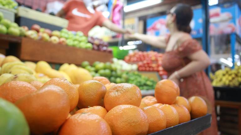 La mandarina se vende en el Mercado Pino Suárez entre los 80 y 100 pesos por kilo.