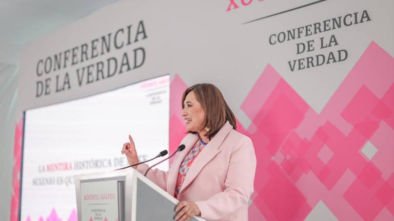 Xóchitl Gálvez inauguró este lunes su Conferencia de la Verdad, con la que busca exponer las mentiras del Gobierno de Andrés Manuel López Obrador.