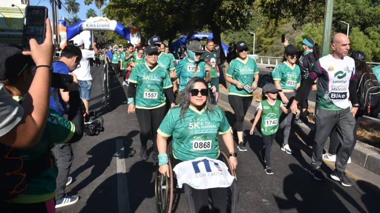 Por la inclusión de la discapacidad recorren ‘5K a tu manera’ en Culiacán