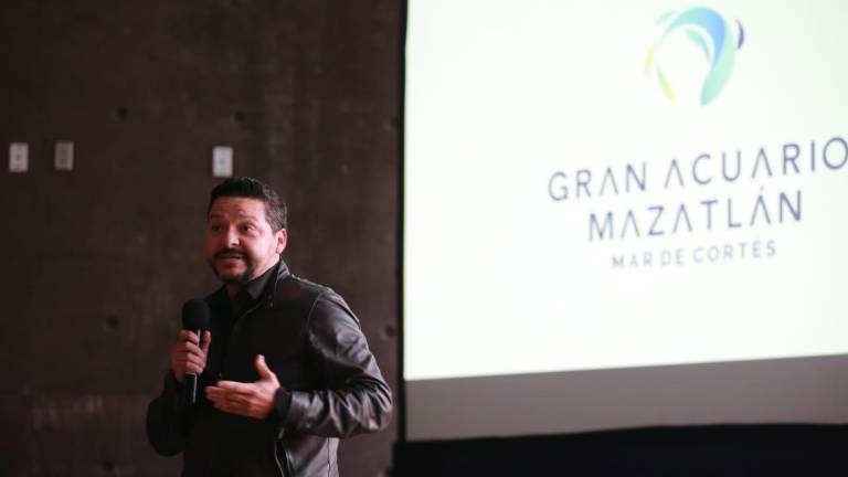 Adrián López Ortiz, director del Grupo Editorial Noroeste y productor del documental Gran Acuario Mazatlán “El Camino para hacer realidad”.