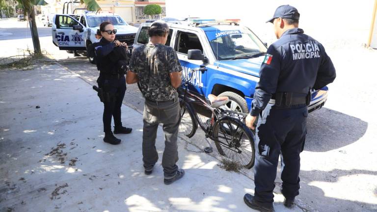 Este 1 de mayo se observaron patrullajes en las calles y avenidas de Sábalo Country.