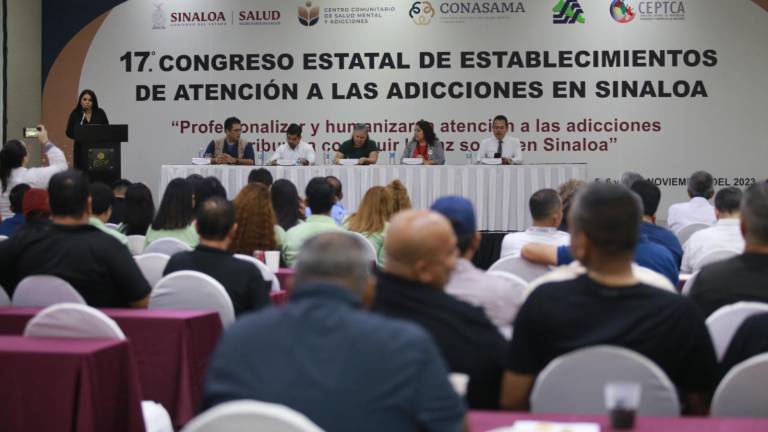 Inauguran el Congreso Estatal de Establecimientos de Atención a las Adicciones en Sinaloa
